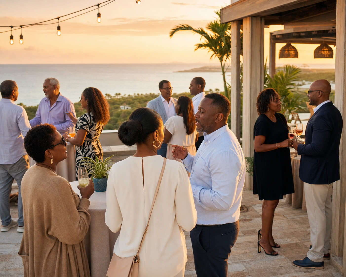 ACOCI members at a networking event